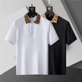 Picture of Fendi Polo Shirts Short _SKUFendiM-3XL20tx7628170